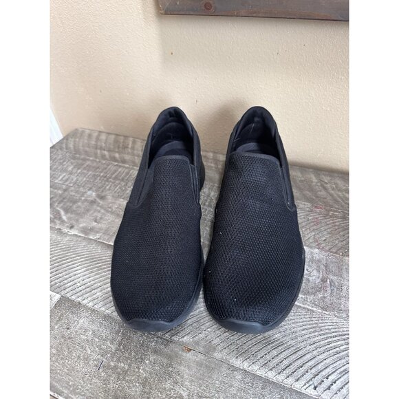 Skechers Equalizer 3.0 Sumnin Mesh Slip On Black Men’s Shoes Sz 12 - Picture 2 of 5